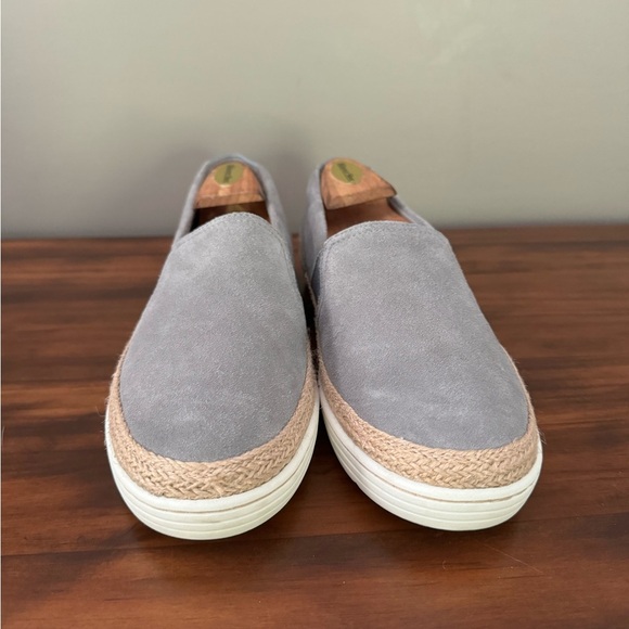 Clark’s Marie Sail Gray Leather Upper Slip on Shoe Women’s 10 - Picture 5 of 10